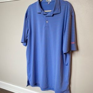 Peter Millar summer comfort golf polo shirt XL